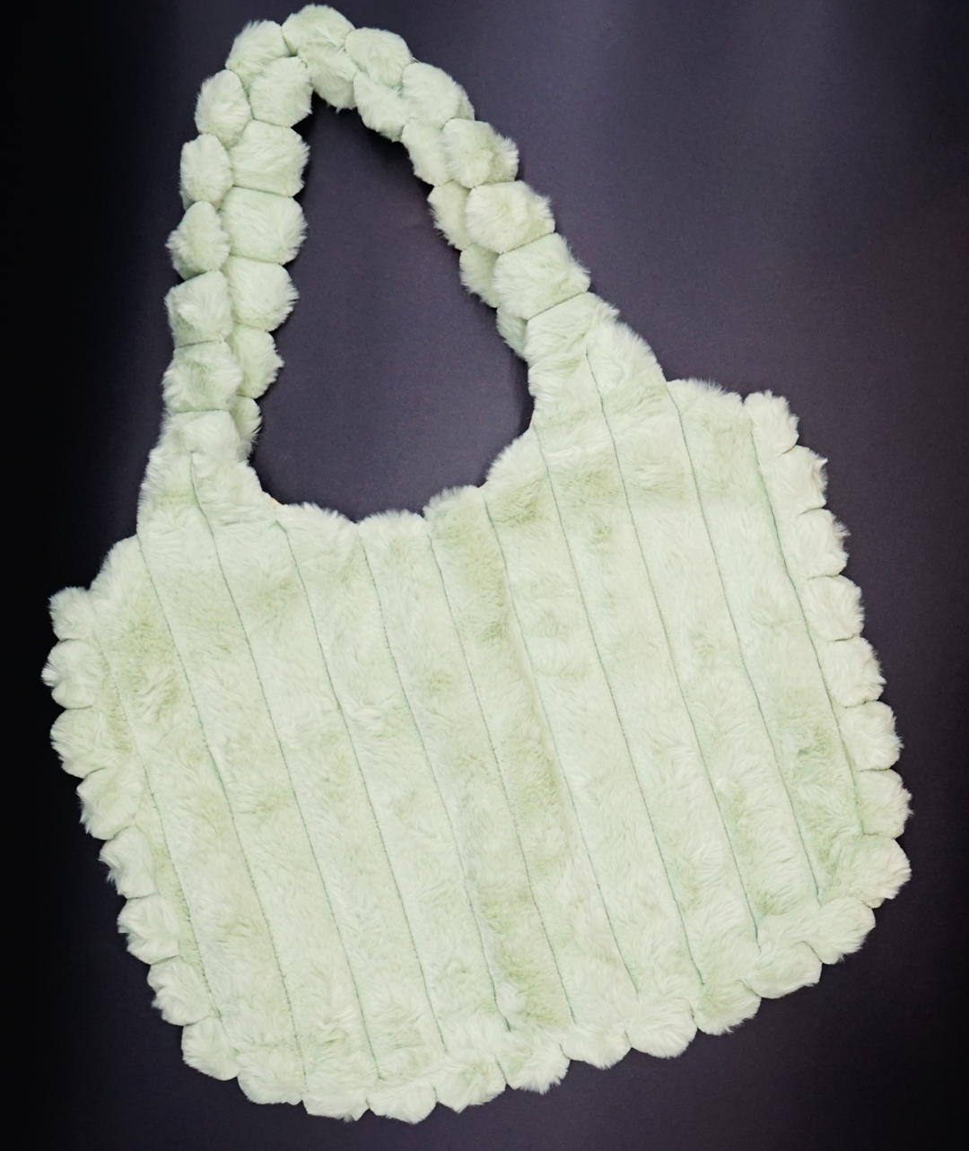 Korean Style Large Capacity Plush Cloud Puff Shoulder Bag