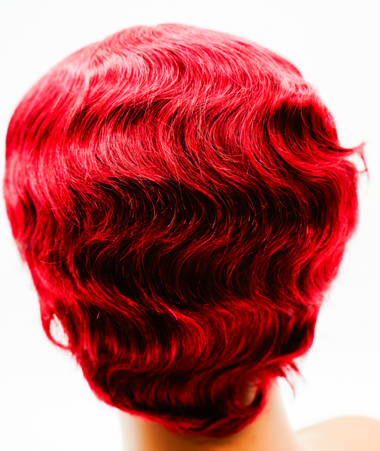 'Giving Roaring 20's' - Finger Waves Synthetic Wig
