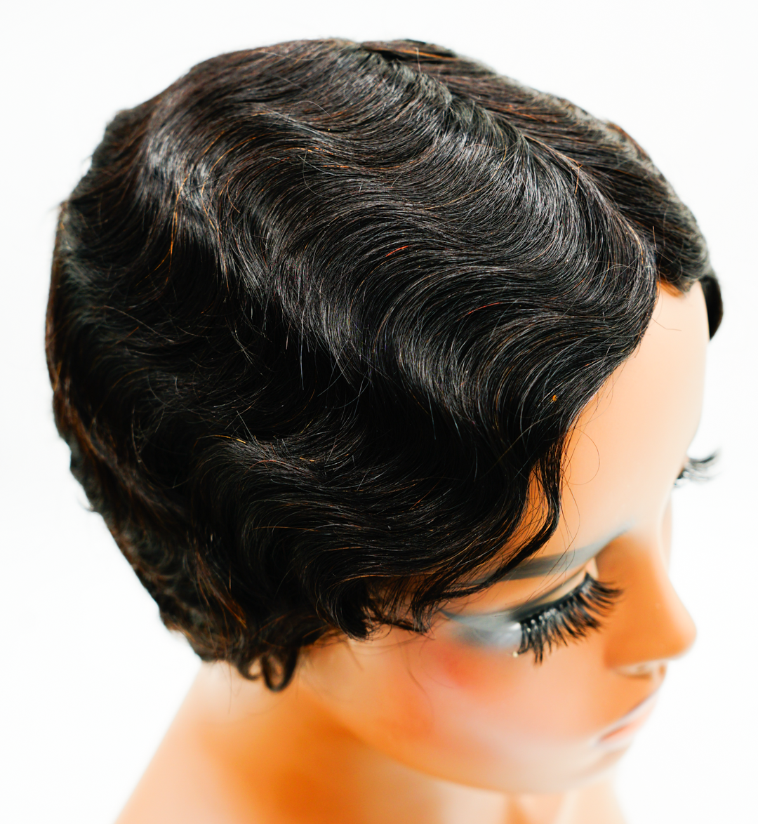 'Giving Roaring 20's' - Finger Waves Synthetic Wig