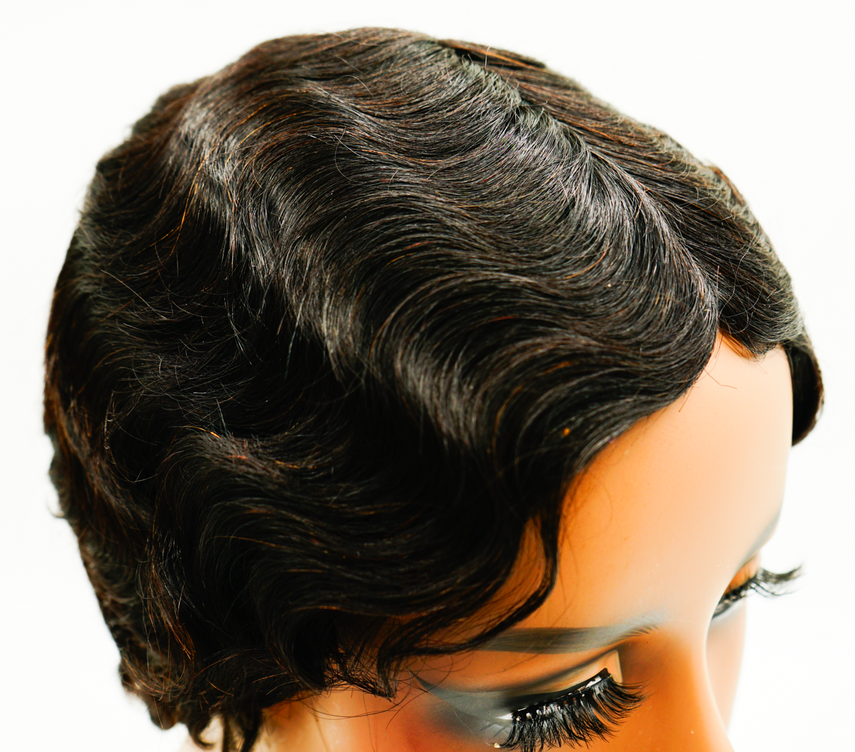 'Giving Roaring 20's' - Finger Waves Synthetic Wig