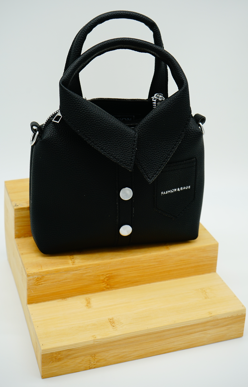 Stylish Collared Handbag
