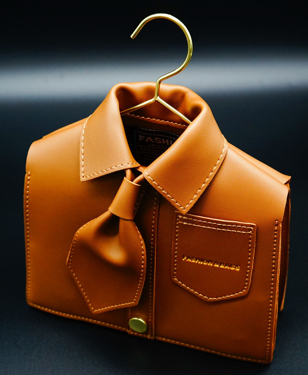 Stylish Collared Handbag