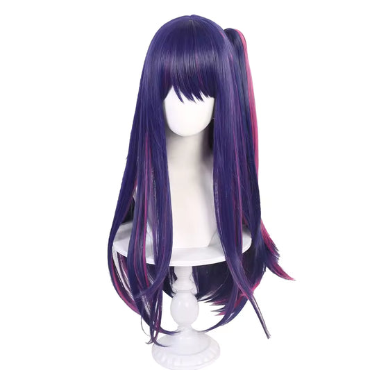 Anime OSHI NO KO Cosplay Wig for Women and Girls Synthetic Heat-Resistant Hair Ai Hoshino Wigs Party Costume