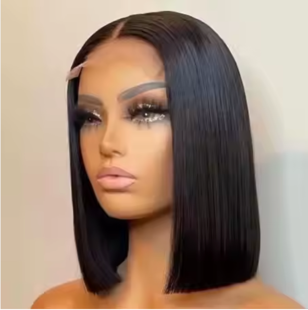 'She Means Business' Bob Wig 10"