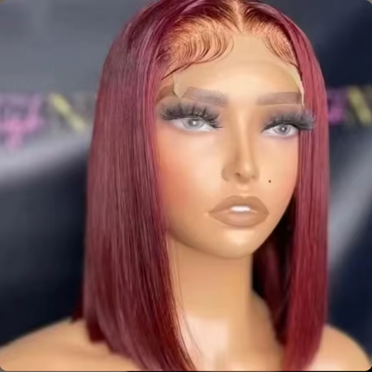 'She Means Business' Bob Wig 10"